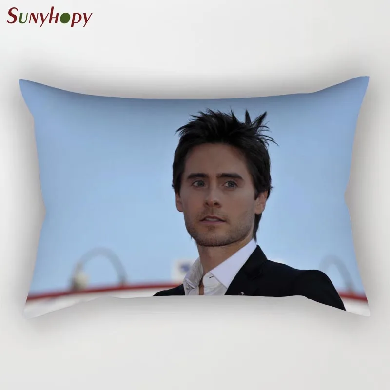 Популярный Стиль Jared Leto Custom Цифровая печатная Подушка Cover полиэстеровый чехол для