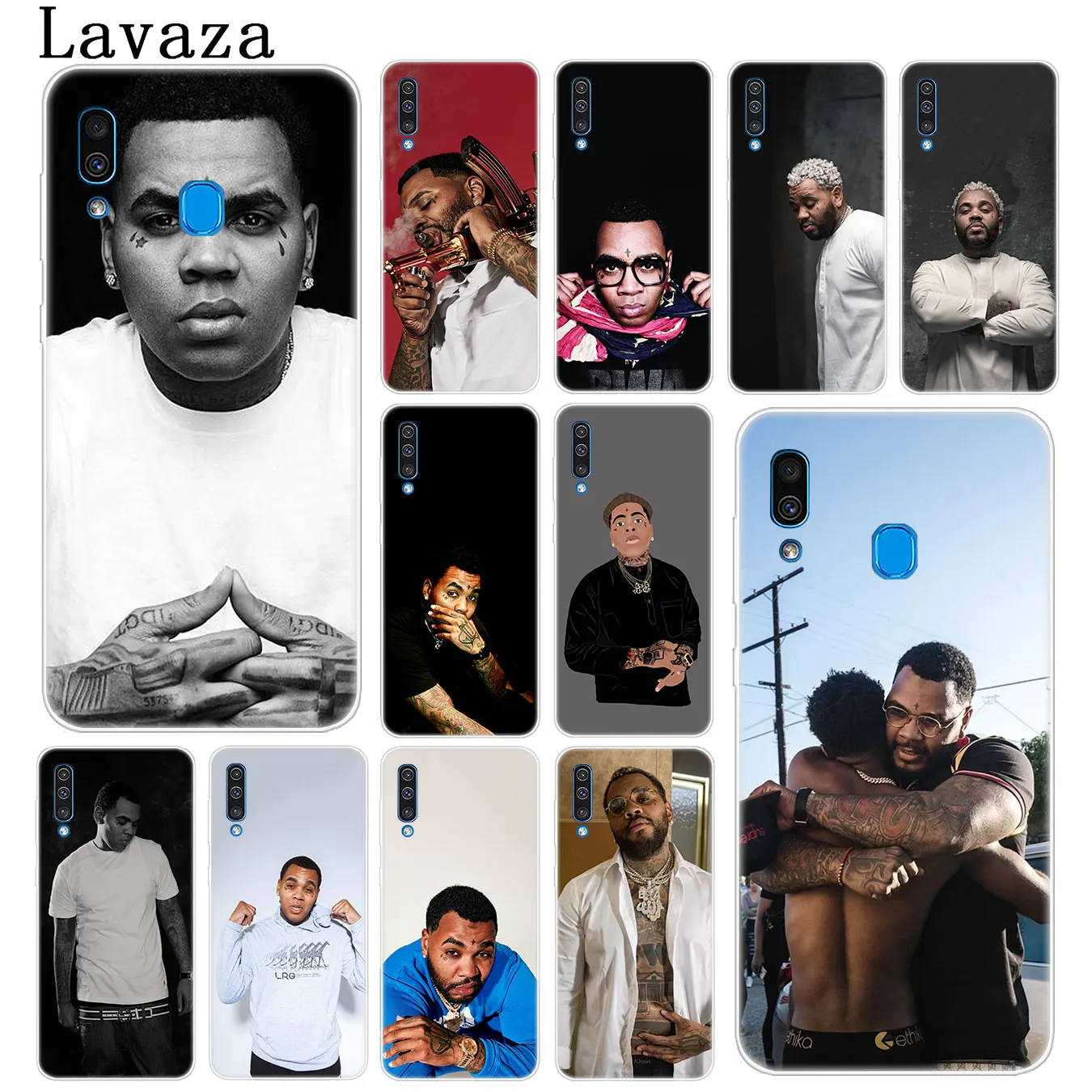 Кевин ворота рэп певицы жесткий прозрачный чехол для телефона samsung Galaxy A10 A20 A30 A40 A50