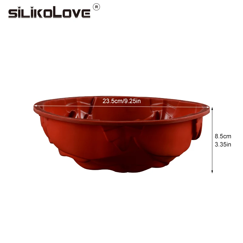 Силиконовые формы для выпечки в виде Розы SILIKOLOVE силиконовые муссов французские