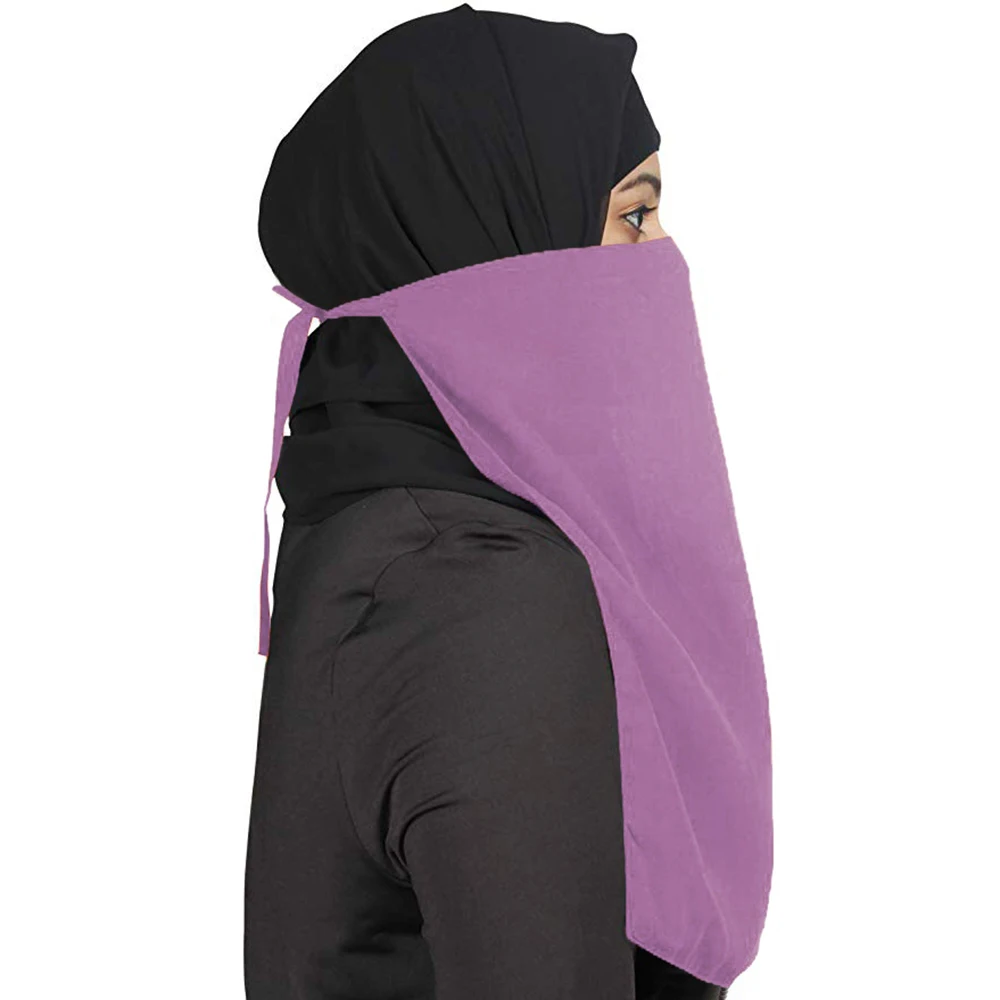 Мусульманская Фата для женщин исламский хиджаб Niqab Арабская скромная одежда
