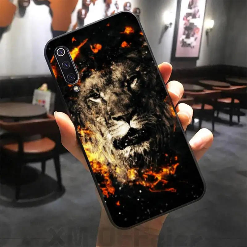

Art painting leopard tiger animal Phone Case for Xiaomi mi 6 6plus 6X 8 9SE 10 Pro mix 2 3 2s MAX2 note 10 lite Pocophone F1