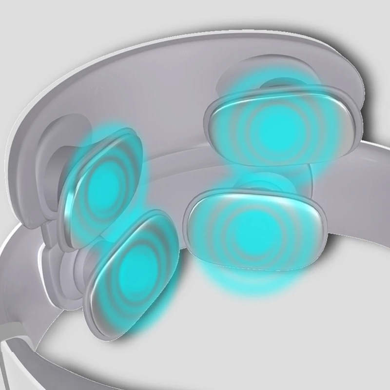

Wireless Electronic Neck Massager 4D Shiatsu Cervical Massager Stiff Neck Massage Health Care Therapy Pulse Pain Relief