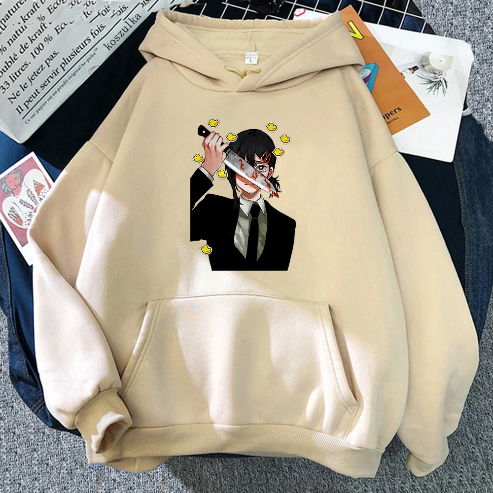 

Толстовки с капюшоном в стиле аниме «бензопила», одежда в эстетическом стиле, свитшоты в стиле кобени, винтажные зимние женские Топы в стиле...