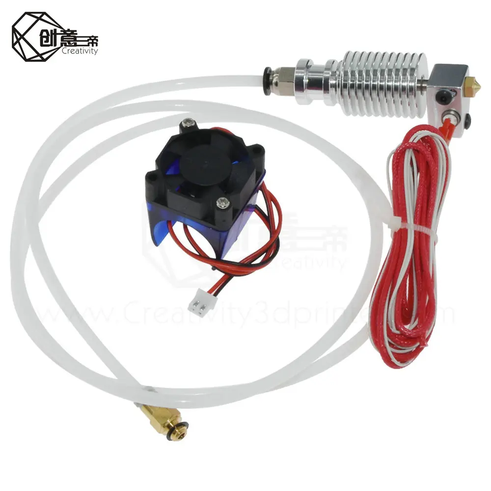 3d HotEnd полный комплект (E3D V6 ) 12 В для 1 75/3 0 мм Удаленная экструзия печати Bowden головки