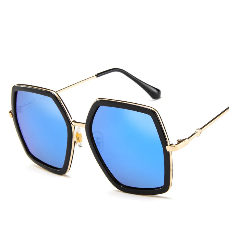 

2021 NEW Oversized Square Sunglasses Women Luxury Brand Designer Vintage Sunglass Fashion Big Frame Sun Glasses UV400