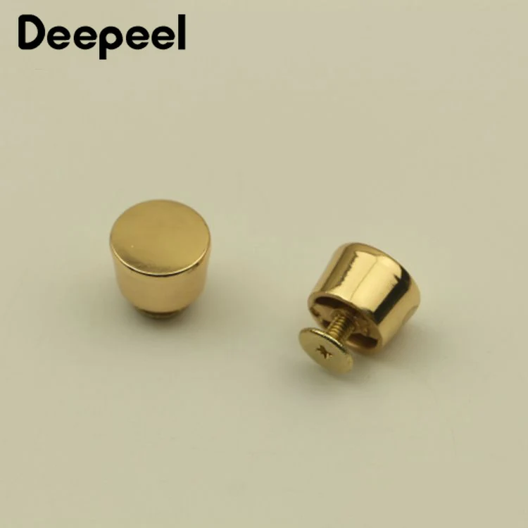 Deepeel 12x11x8 мм с круглым носком заклепками винт сумки декоративные кнопки шпильки