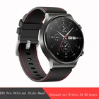 Официальный стильный ремешок для часов Huawei GT 2 Pro, аксессуары для часов, кожаный браслет, ремешок для часов Huawei GT GT2 GT2 46 мм