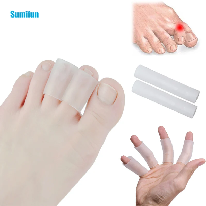 

Защитная трубка Sumifun силиконовая дышащая для мозолей, 10 шт.