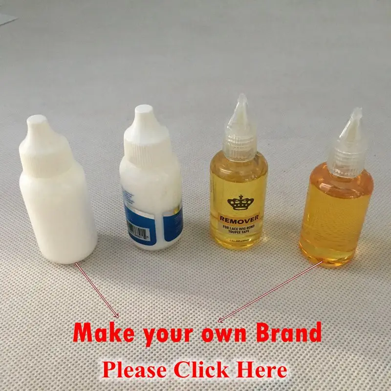 40ML Lace Wig Glue WaterProof Wig Bonding Glue Invisible Adhesive With 1 Bottle Remover For Lace Wig Adhesives Bobo Wig Bond