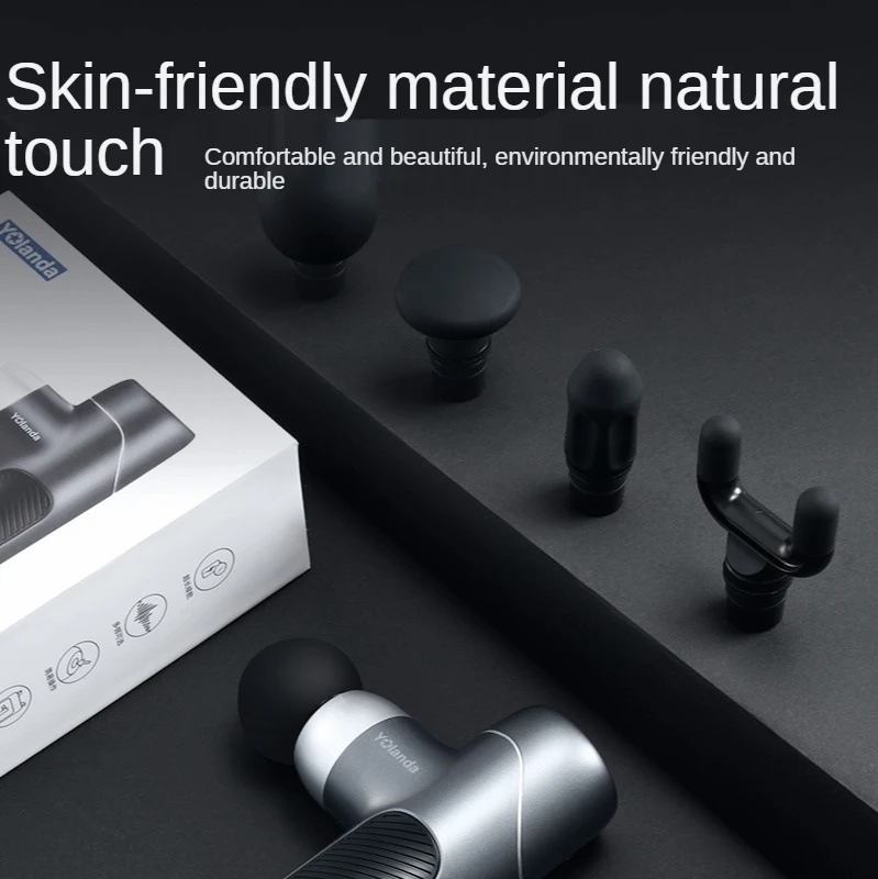 Мини-массажный пистолет с зарядкой от USB Электрический ударный Массажер для