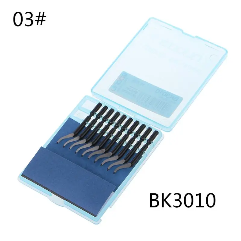 10 шт. быстрое стальное ротационное лезвие BS1010 BS1018 BK3010 пластиковое медное