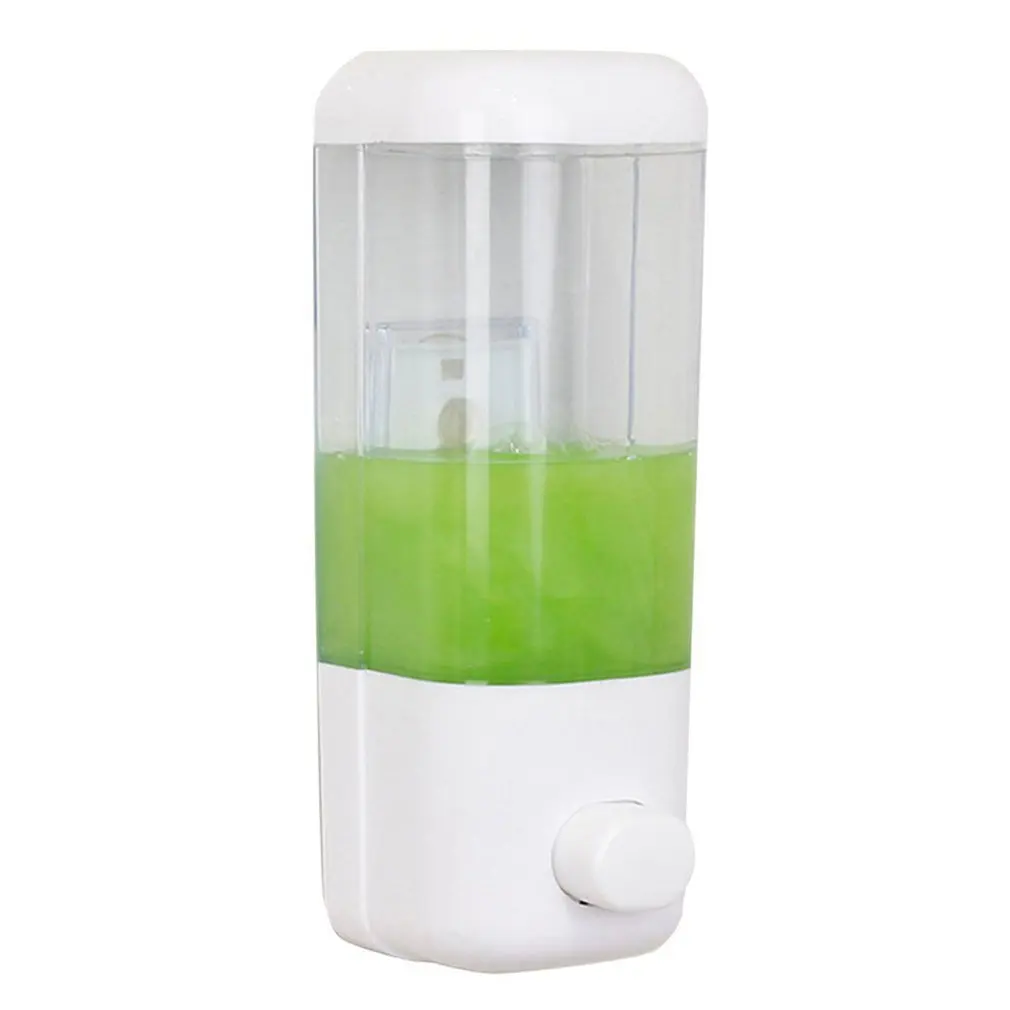 

Manual Soap Dispenser Plastic Wall Mounted Soap Dispenser For Bathroom Kitchen Liquid Gel Chamber Commercial Soap Dispenser