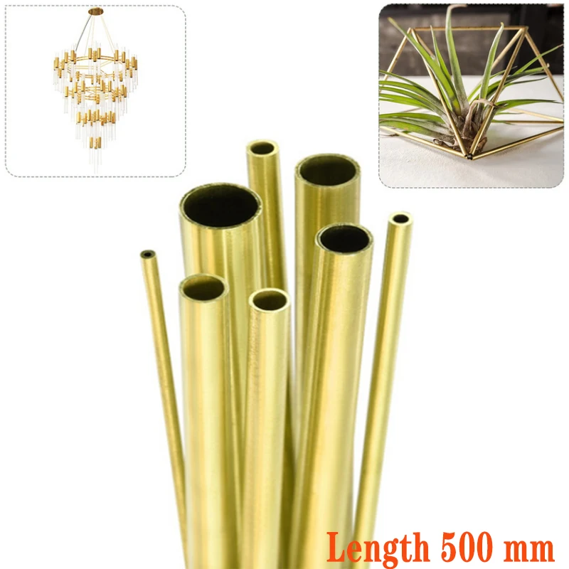 

1PC Brass Tubes Diameter 2 mm-20 mm Length 500 mm Long0.5- 2mm Wall Brass Pipe Brass Tube Cutting Tool High Quality