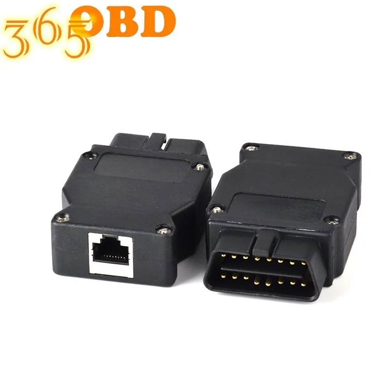OBD2 16-контактный разъем OBD штекер Адаптер для BMW Enet Ethernet ESYS iCOM кодирование
