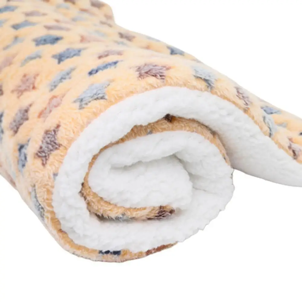 L/M/S утолщенная мягкая флисовая подкладка для домашних животных одеяло кровать