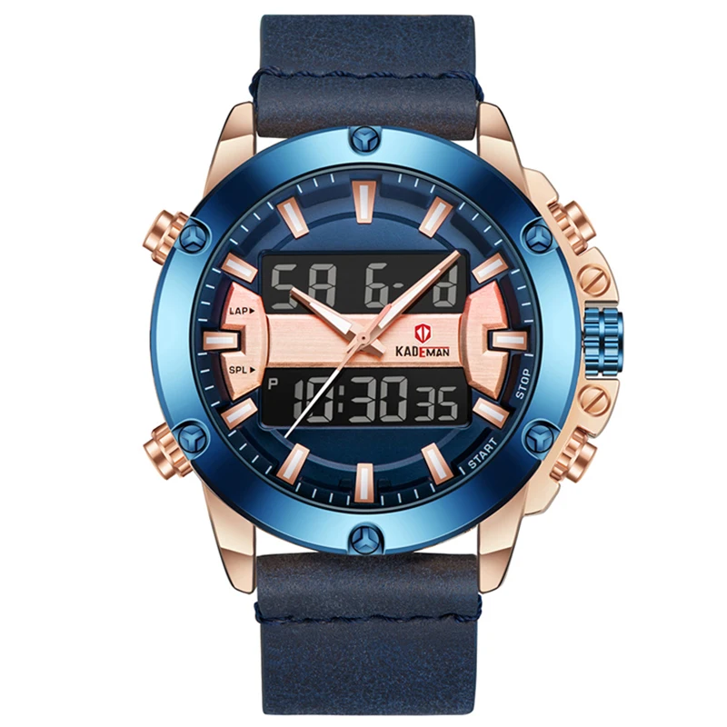 Часы наручные мужские водонепроницаемые брендовые Роскошные спортивные в стиле