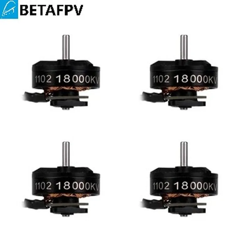 1/2/4 шт. BETAFPV 1102 бесщеточные двигатели 18000KV для 75 мм рамки метеороэ75 Lite RC FPV оптовой