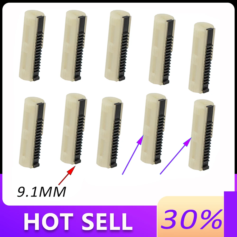 Горячая Распродажа Белый армированный полный Сталь 14 зубы поршень для Airsoft M4 AK G36