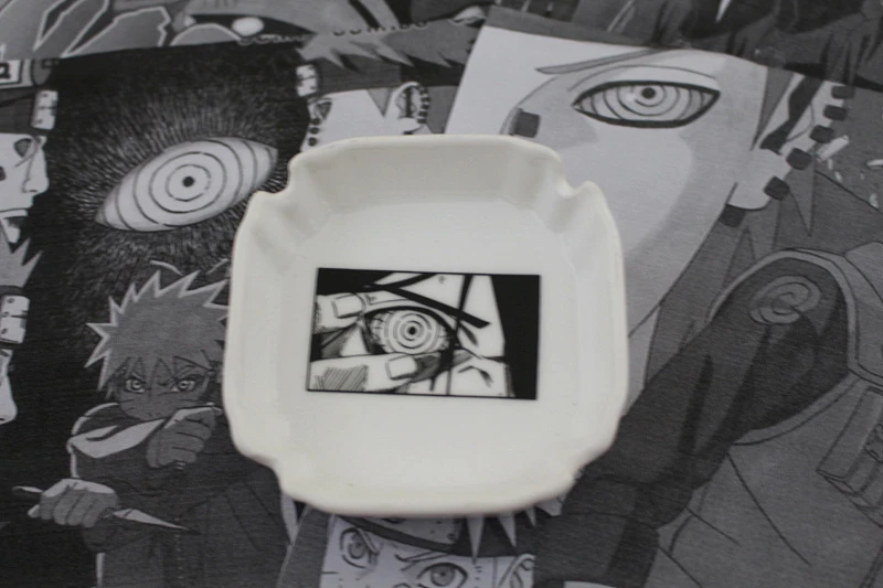 Аниме Hokage мультфильм Наруто керамическая пепельница Uzumaki Наруто Риннеган Портативный Анти-скальдинг сигарета держатель дыма пепельницы подарок
