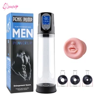 electric penis pump for men penis extender vacuum pump massager cock%c2%a0ring male penise enlargement masturbator sex toys for men