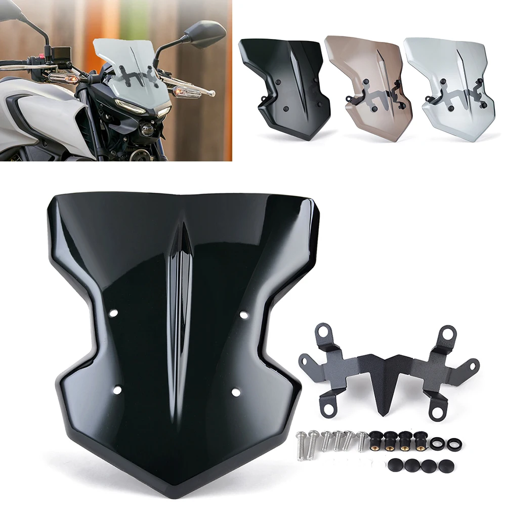 

Для Yamaha MT03 MT25 2020-2021 ветровое стекло ветрового стекла протектор экрана MT-03 MT-25 MT 03 25