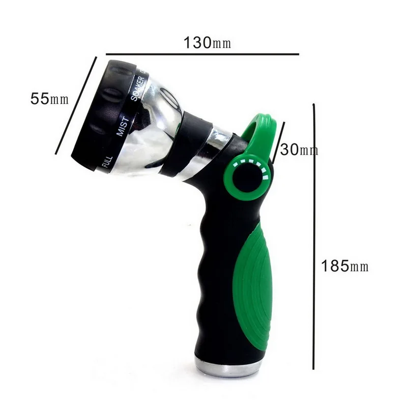 Спрей садовый водяной пистолет Mutifunctional Бытовая Автомойка двора распылитель