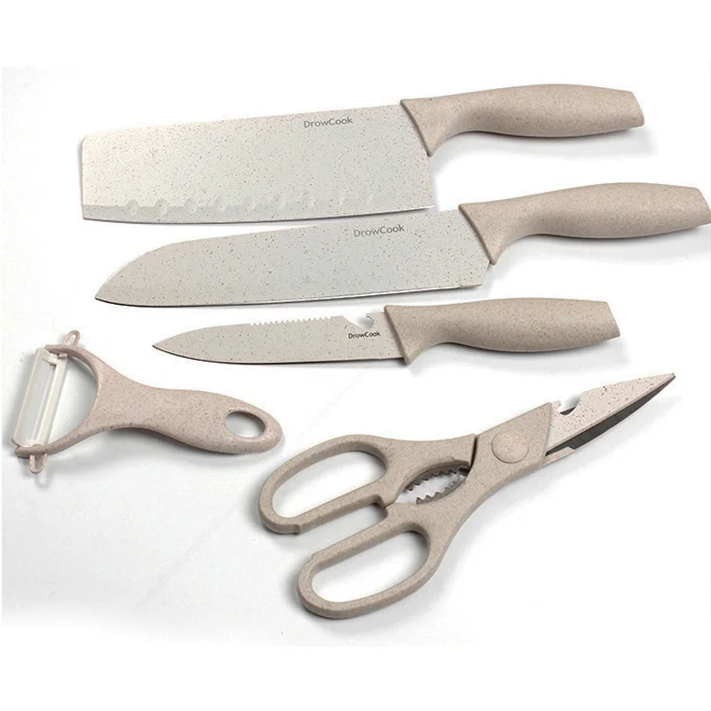 5/6/7 штук дополнительных Еда фрукты Кухня Ножи комплект Керамика ножницы ножи