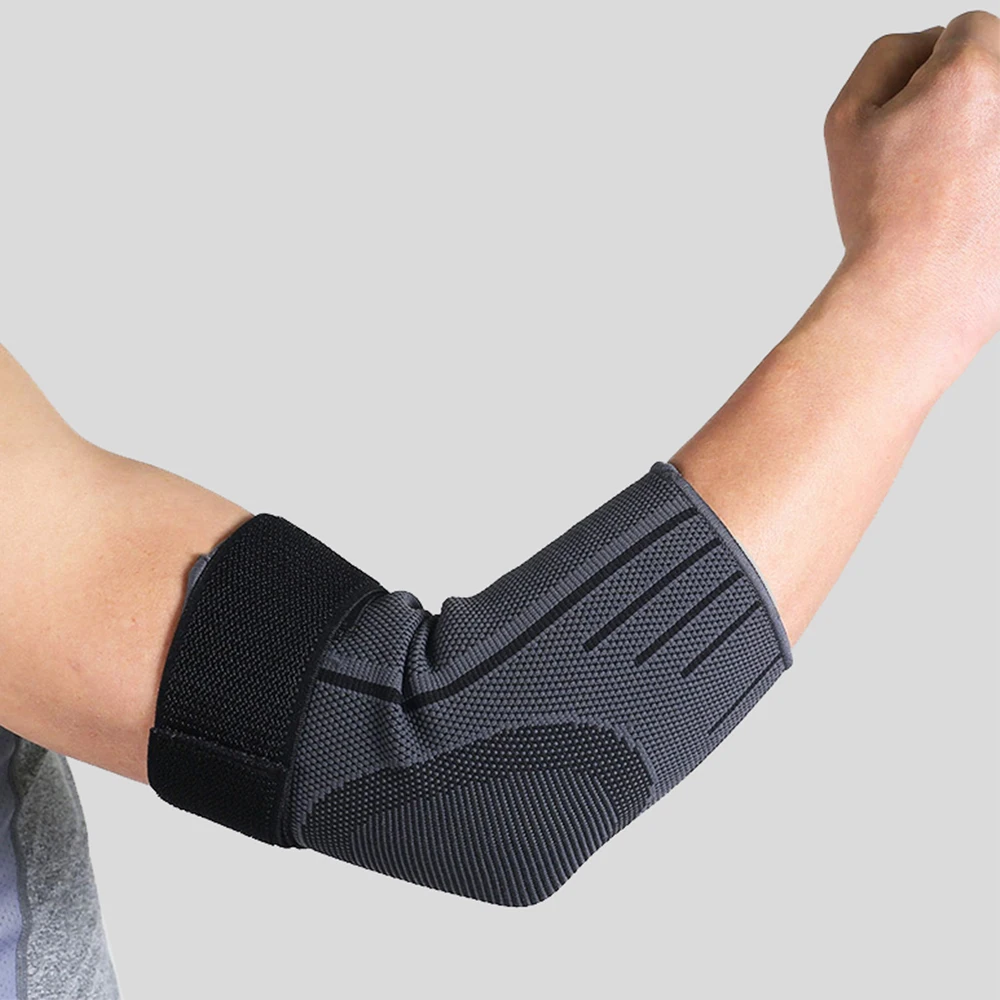 

1 Pcs Outdoor Sports Elbow Support Brace Pad Strap Anti-dropping Anti-skid Compression Strap Outdoor Sports Protective Gear