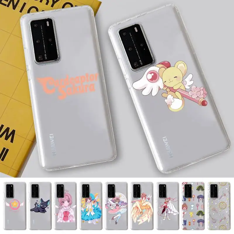 

Cardcaptor Sakura Phone Case For Huawei P 20 30 40 pro lite Psmart2019 Honor 8 10 20 Y5 6 2019 Nova3E