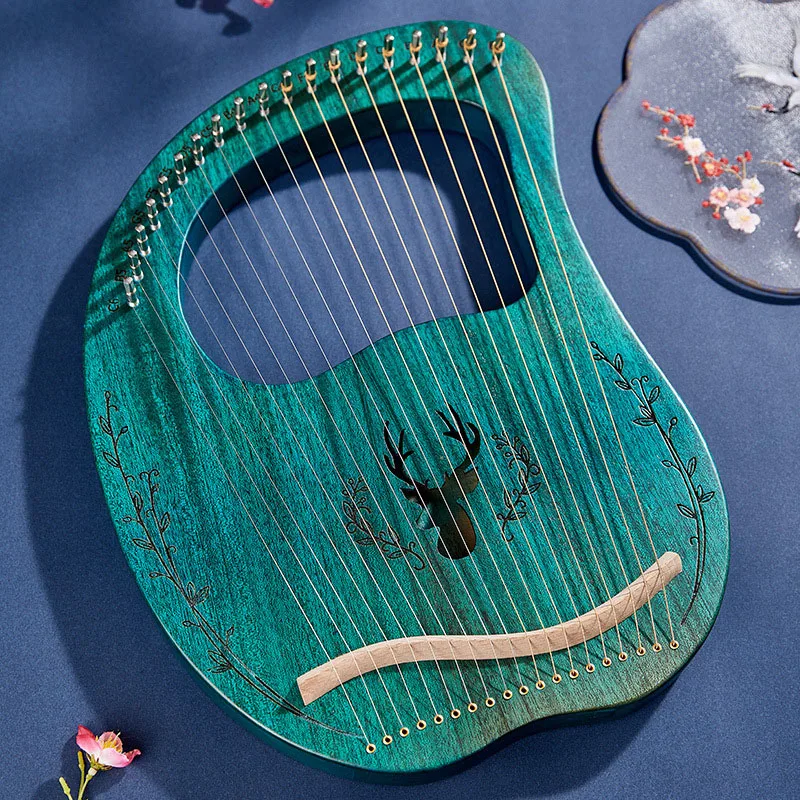 19 струн Lyre Harp для начинающих 16 Тип коробки Lyra портативный инструмент с сумкой