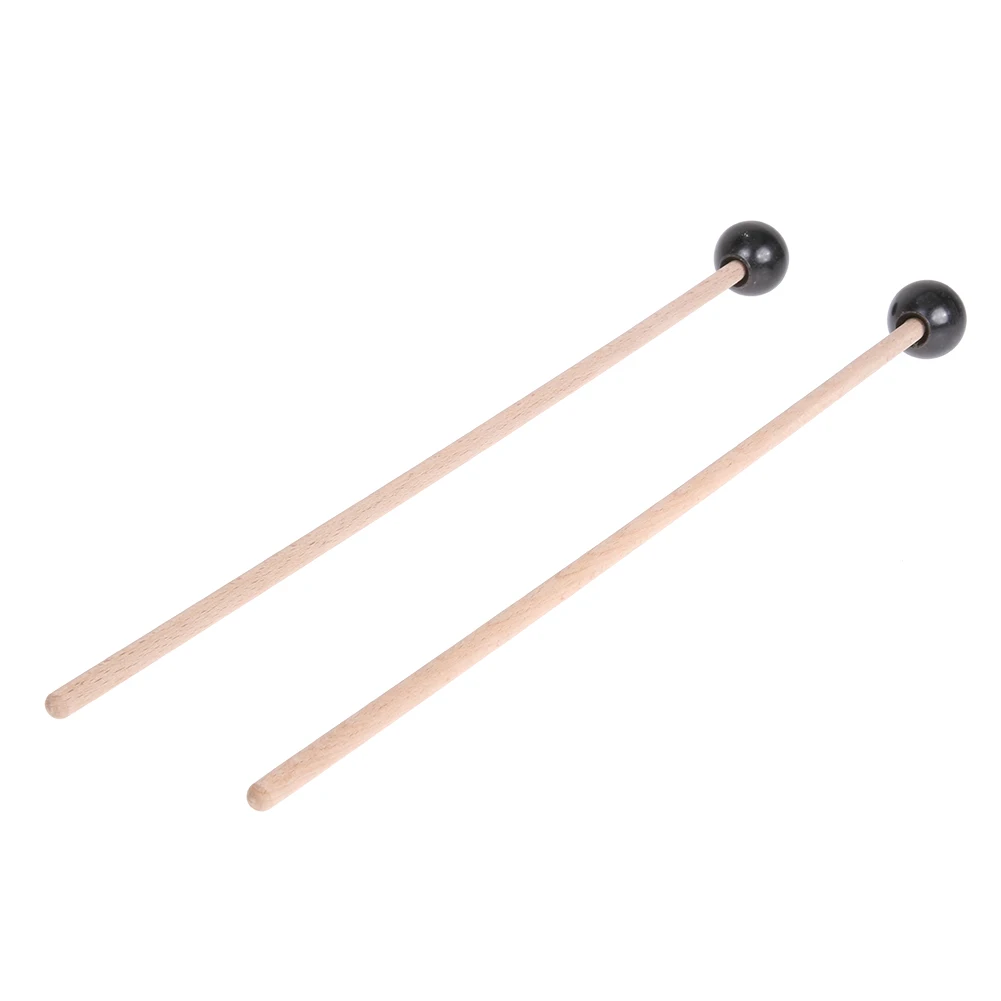 

Professional Plastic glue head Mallets Xylophone Marimba Mallets Maple Wooden Handle Rubber Mallets making the sound beautiful