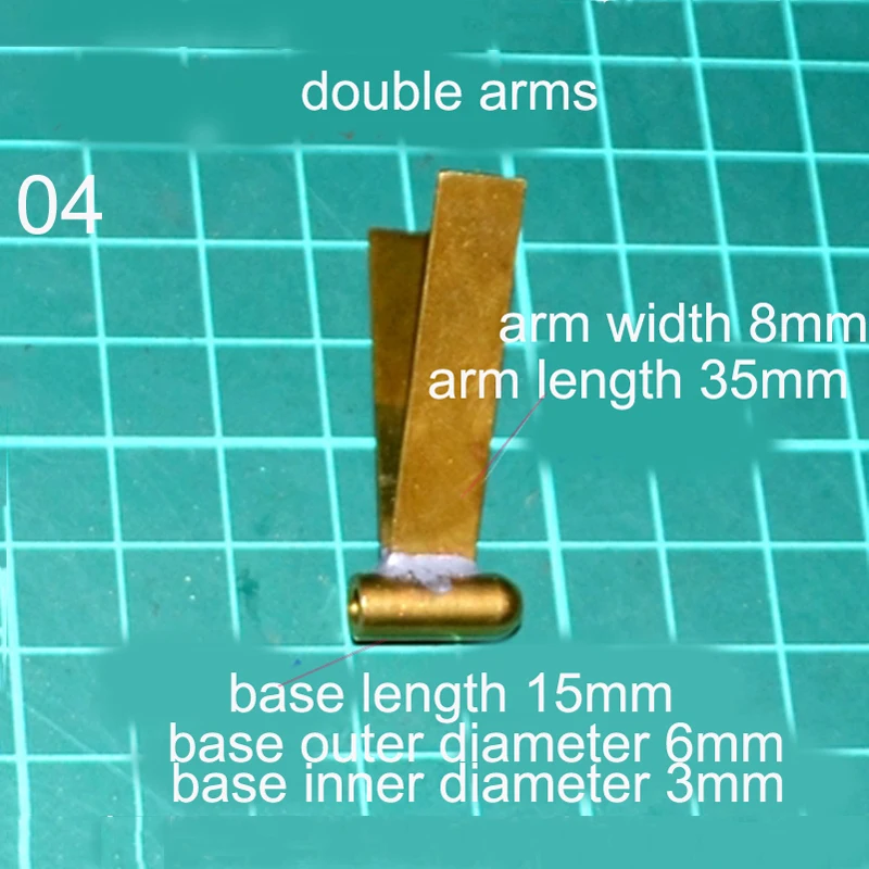 1 шт латунь вал кронштейн дер