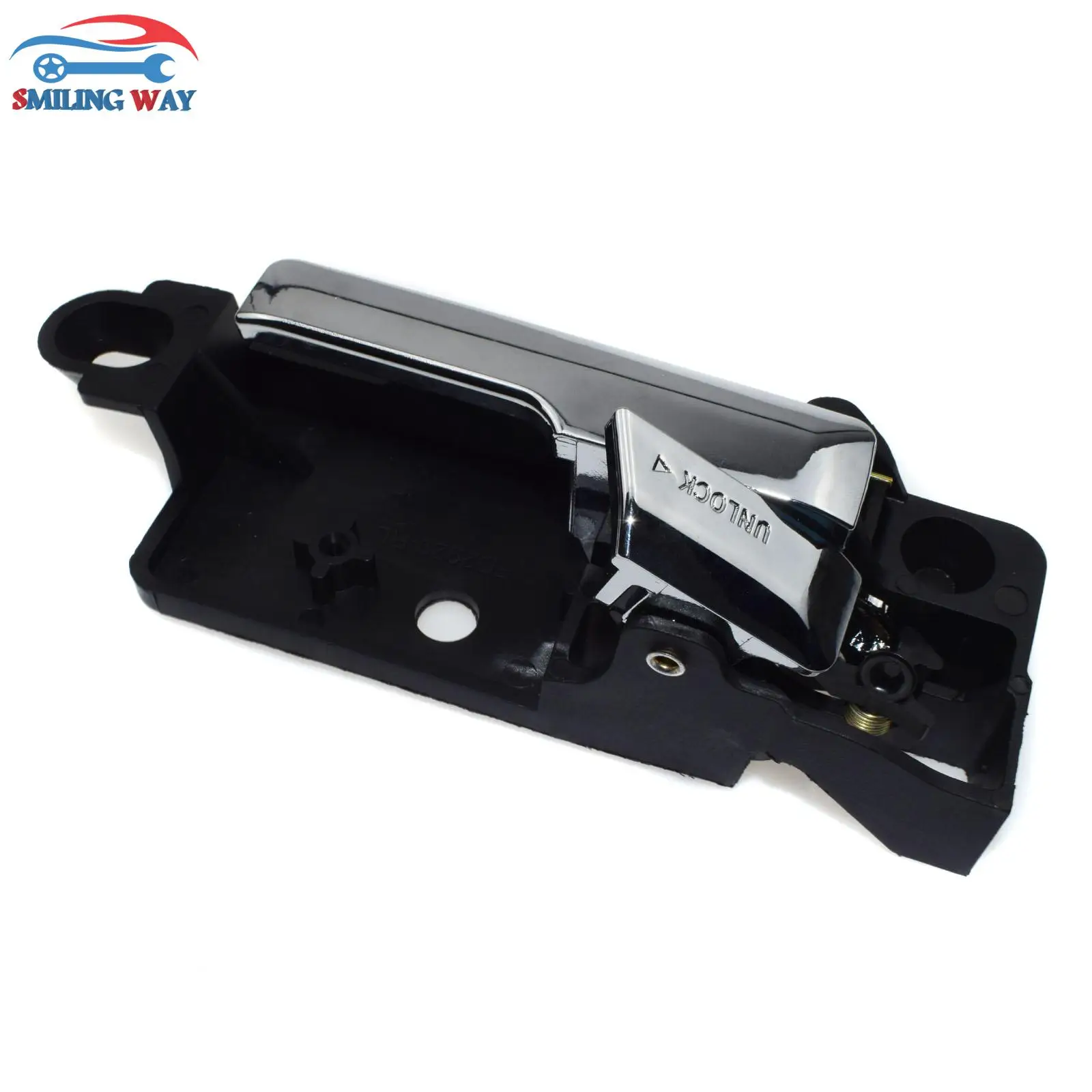 Смайлик путь 1 шт. Передняя Задняя правая левая хромированная внутренняя дверная