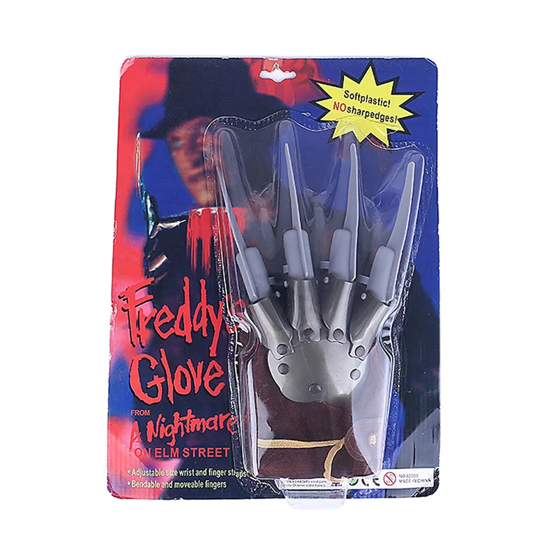 Freddy Krueger Gloves Wolverine Ghost Claw Gloves Halloween Masquerade Show Men's Props images - 6