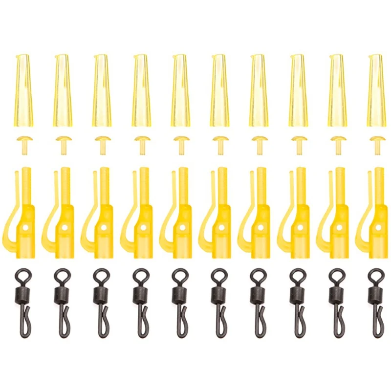 

Набор инструментов для рыбалки на открытом воздухе, 10 шт./компл., свинцовые зажимы, быстрые зажимы, вертлюги, трубчатые снасти для волос