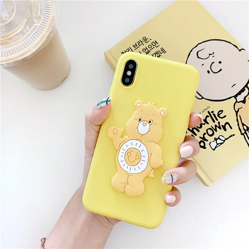 6 Милый мягкий силиконовый чехол для iphone 11 MAX XS, XR, 6, 7, 8 plus, X, чехлы для телефонов samsung - Цвет: 6