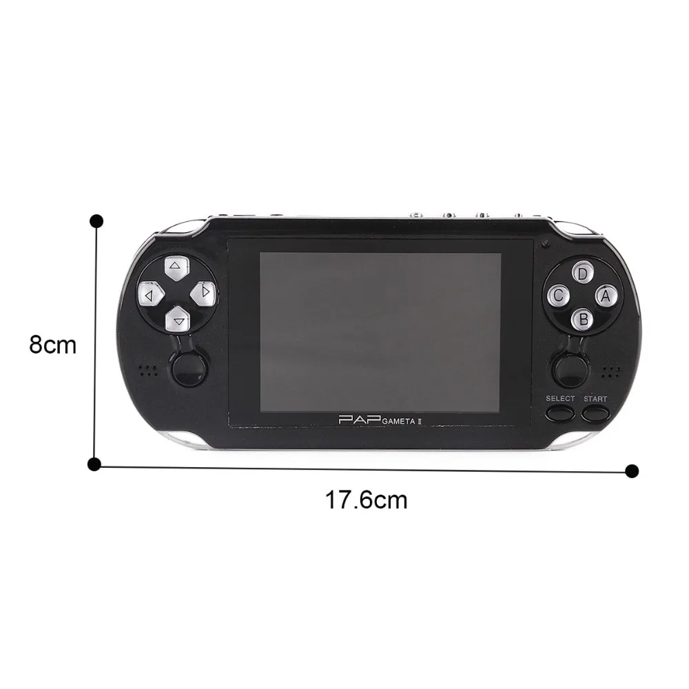 4 3 дюймовые HD TFT Гб портативные игровые консоли 64 битные мини видеоигры плееры с