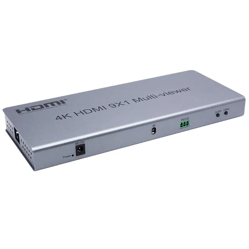 4K HDMI 8x1 Quad Multi view Switcher 8 9 в 1 бесшовный переключатель 9x1 сплиттер для мультфильмов HDTV