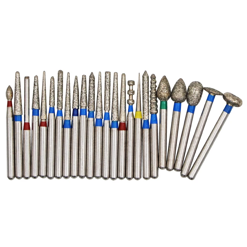 24 шт. скайс набор боров зубы шлифовальный станок Биты Набор для наконечник