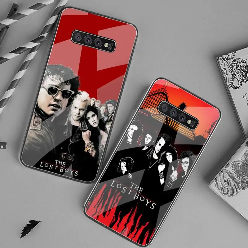 

The Lost Boys Poster Inspired Artwork Phone Case Tempered Glass For Samsung S20 Plus S7 S8 S9 S10 Plus Note 8 9 10 Plus