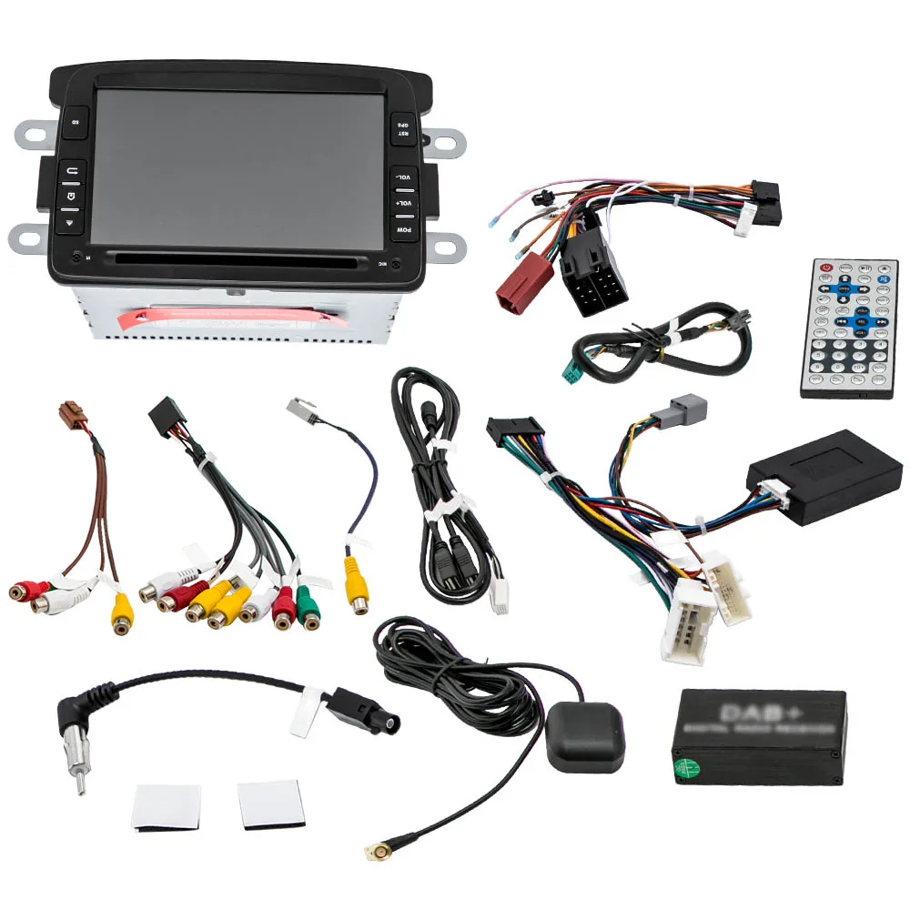 

8-core Android 10,0 DAB + GPS DSP автомобильный Радио для Renault Dacia Duster Dokker Lodgy Navi