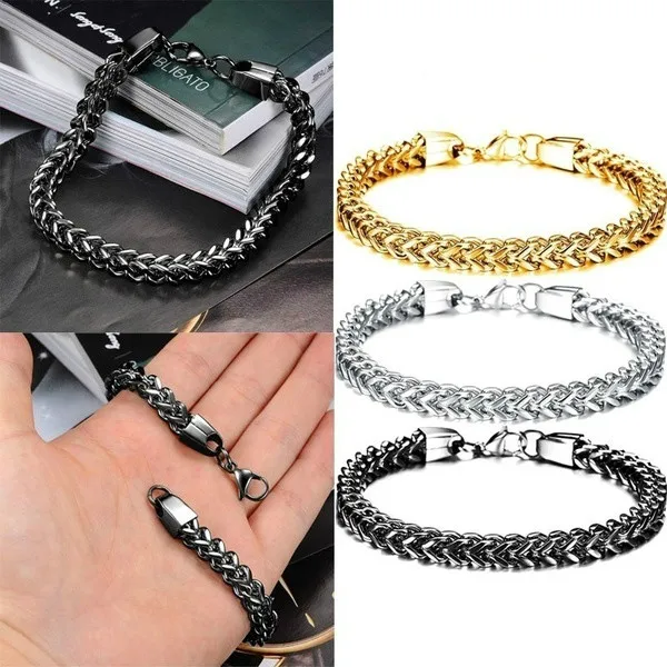 Лидер продаж мужские браслеты и ювелирные изделия от известного бренда золотой