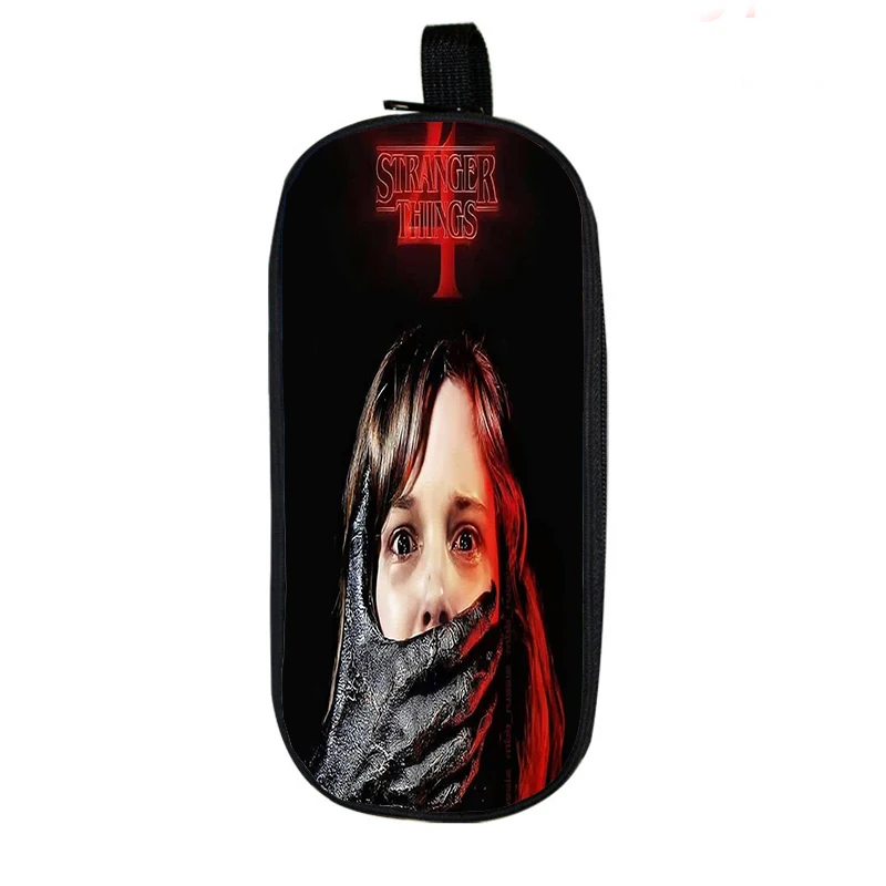 

Пенал двухслойный с рисунком из сериала «очень странные дела», 4 шт.