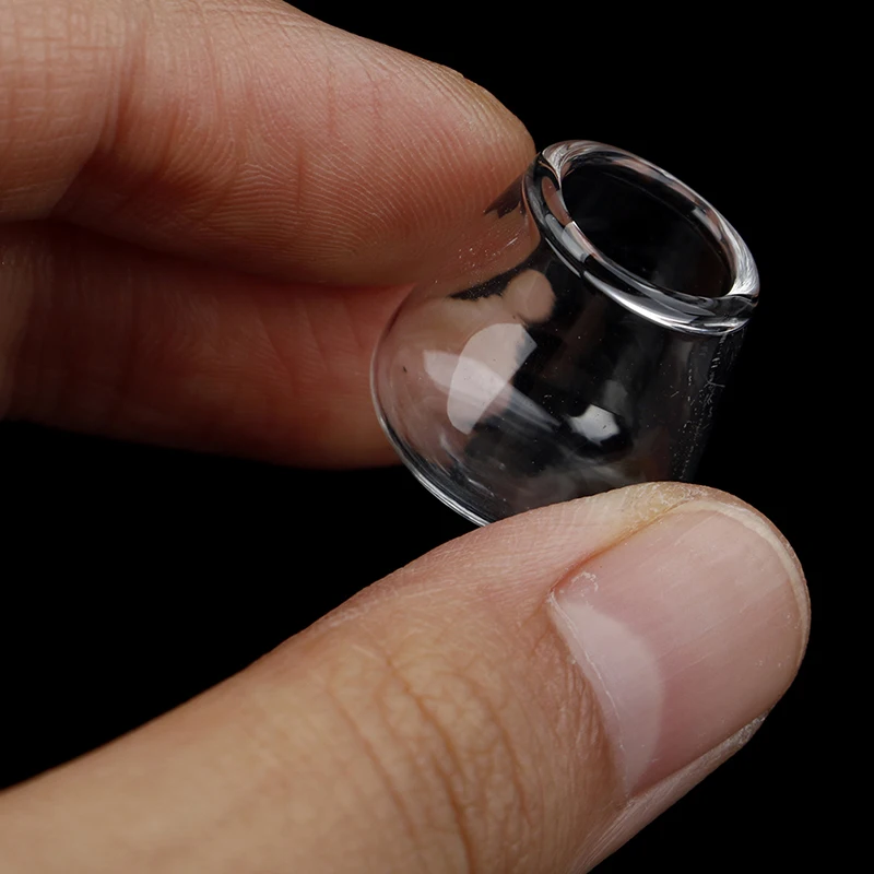 1/12 Масштаб Кукольный домик миниатюрная стеклянная ваза банка домашний декор для