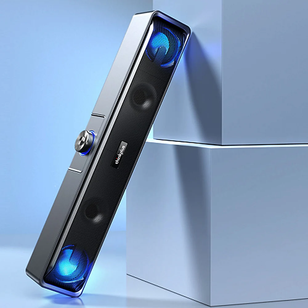 Колонка Lenovo TS32 Bluetooth 5 0 аудио кабель два режима подключения 360 ° стереозвук