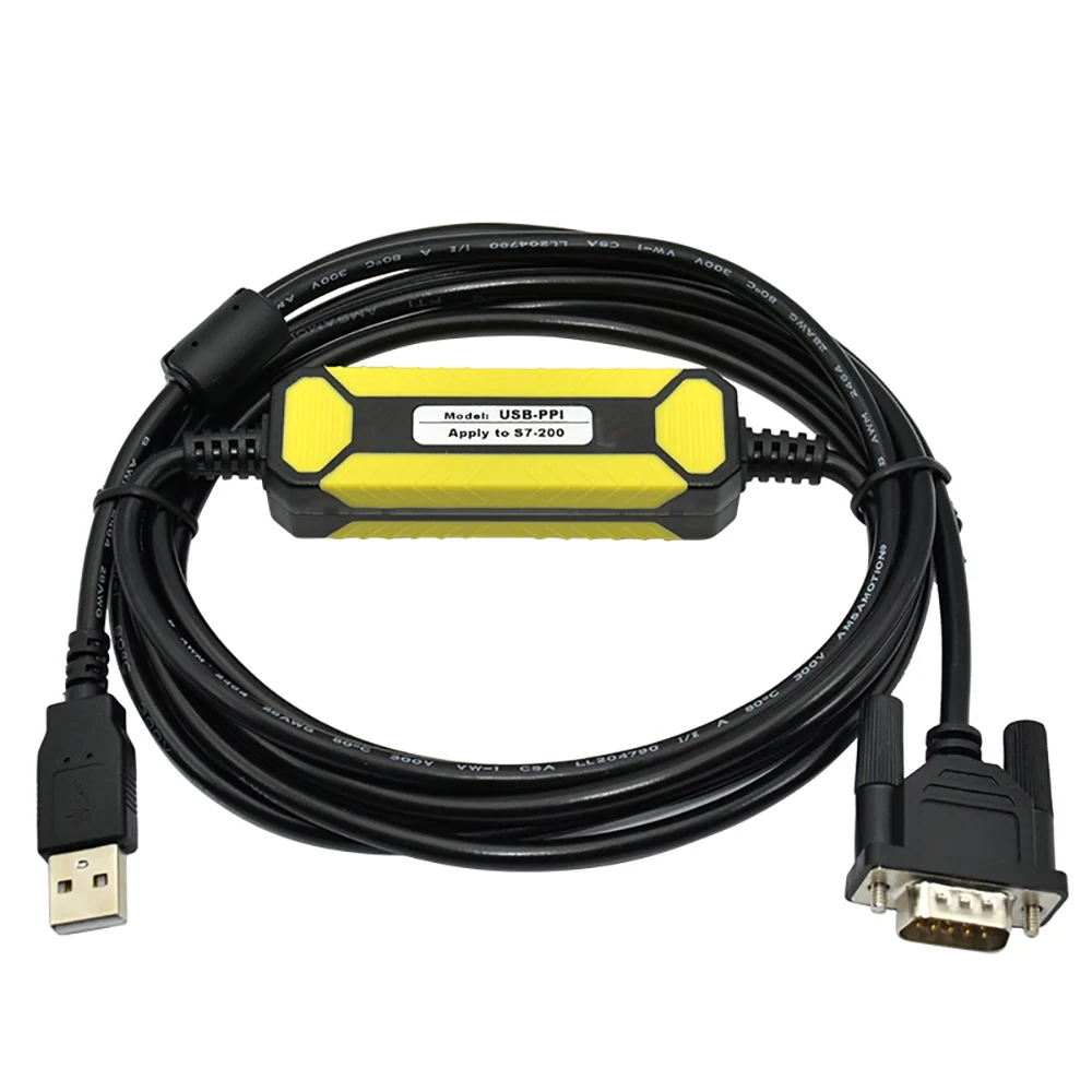 Кабель для программирования ПЛК с USB на RS485 адаптер Siemens кабель загрузки PPI