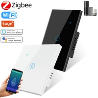 eu us zigbee smart water heater switch wifi boiler switch tuya smart life app remote control work with aelxa google home