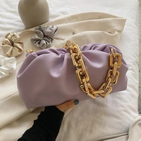 luxury chain dumplings bag for women shoulder bags fashion pleated cloud messenger crossbody bag armpit womens designer handbag