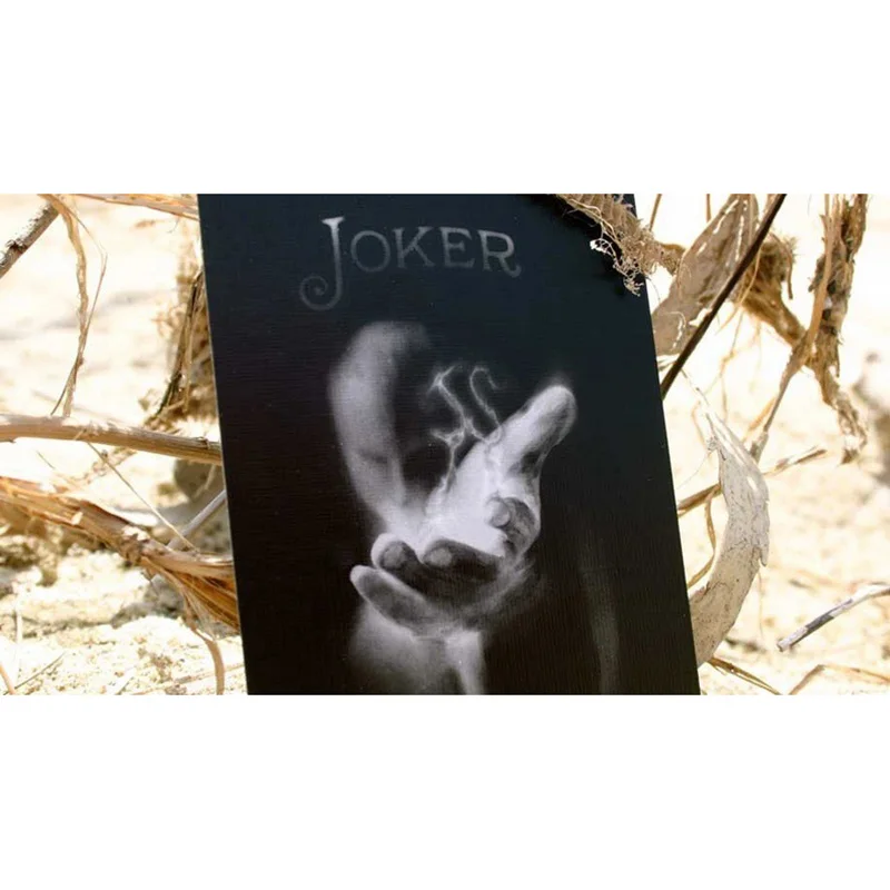 1 шт. черная колода призраков игральные карты фокусы Волшебная покерная карта