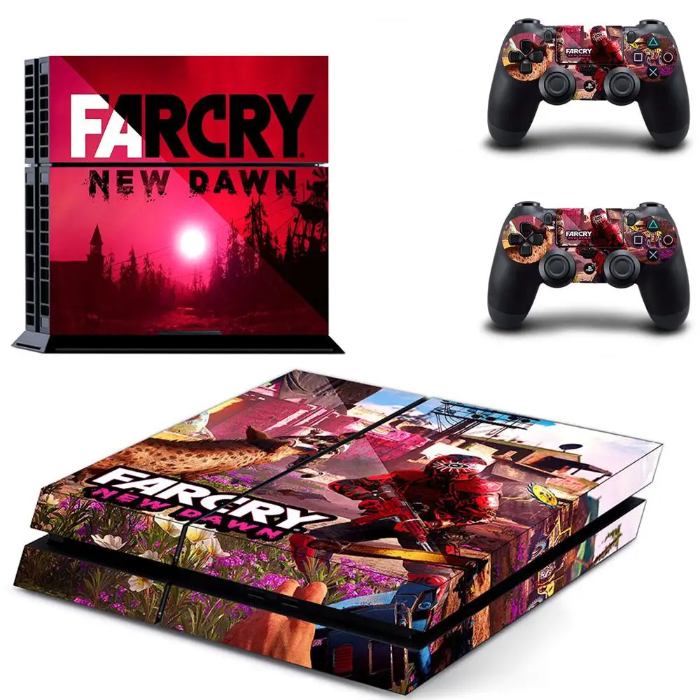 FARCRY Far Cry Новинка рассвет PS4 стикер s Play station 4 наклейки для PlayStation консоль и